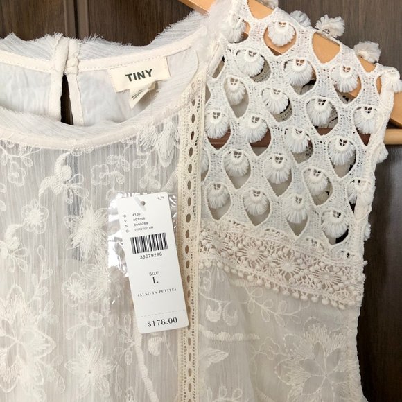 Anthropologie Cream Maxi Dress - Picture 4 of 8